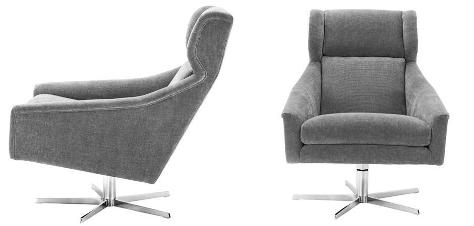 Кресло Eichholtz Swivel Chair Nara Кресло Eichholtz Swivel Chair Nara - Loft-Concept в Воронеже