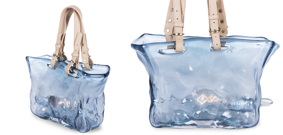 Настольная лампа Bag Lamp blue Настольная лампа Bag Lamp blue - Loft-Concept в Воронеже