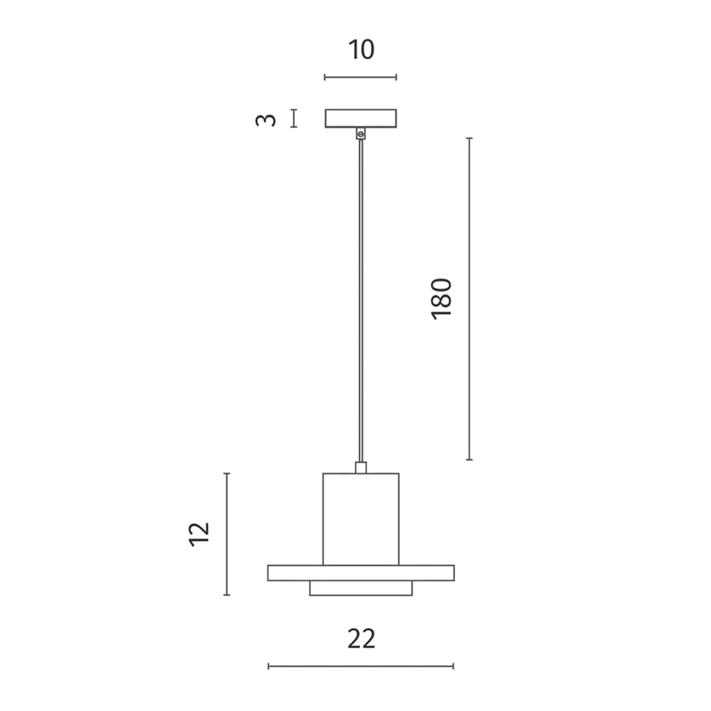 Подвесной светильник Douro Light белый мрамор в Воронеже