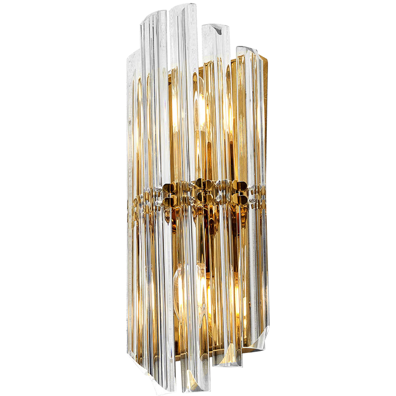 Бра Luxxu Glass Sconce Золотой Прозрачное Стекло в Воронеже | Loft Concept 