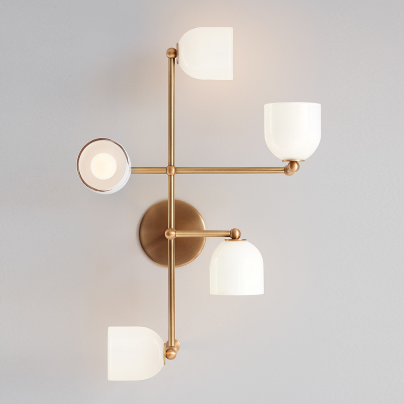 Бра Edie Sconce white Латунь Белый Бра Edie Sconce white Латунь Белый в Воронеже | Loft Concept