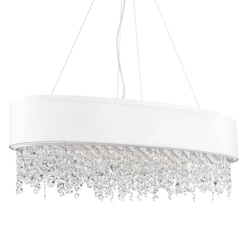 Люстра Maurin Diamond Rain Chandelier Белый в Воронеже | Loft Concept 