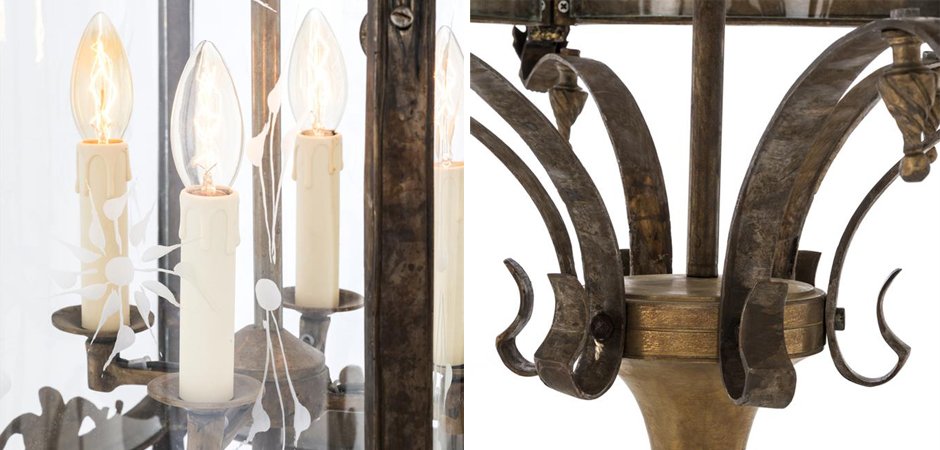 Люстра Eichholtz Lantern Place Des Vosges Люстра Eichholtz Lantern Place Des Vosges - Loft-Concept в Воронеже