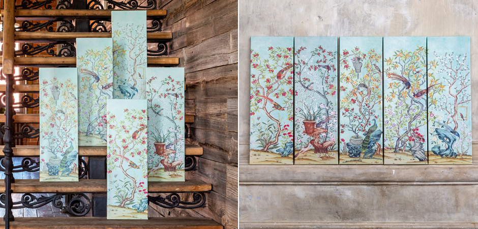 Постер Blue Chinoiserie 2 Постер Blue Chinoiserie 2 - Loft-Concept в Воронеже