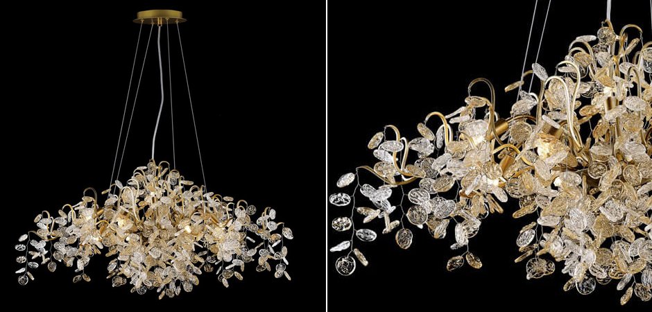 Люстра FAIRYTREE Chandelier Gold 9 Люстра FAIRYTREE Chandelier Gold 9 - Loft-Concept в Воронеже
