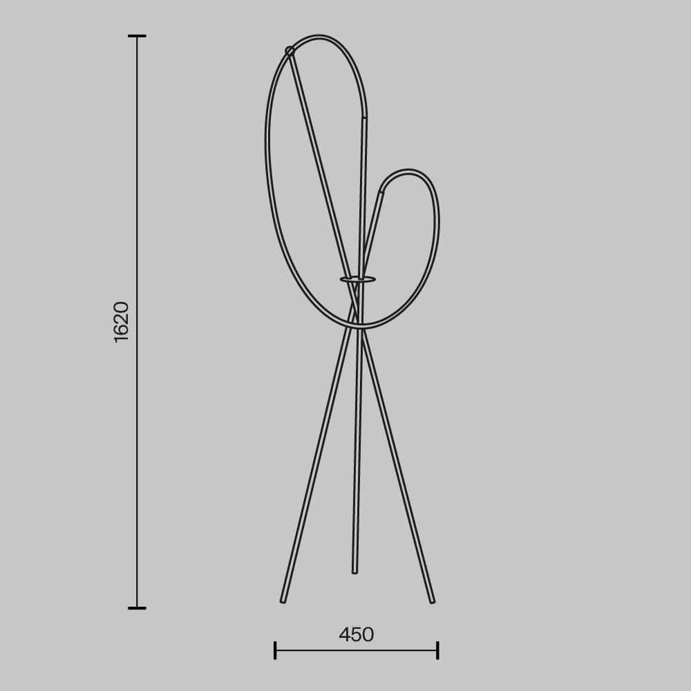 Напольный светильник Crochet 3000К 36Вт в Воронеже