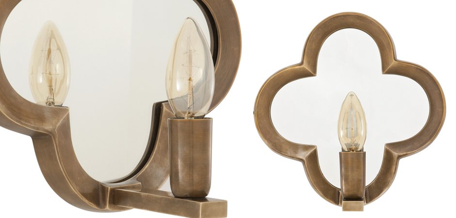 Бра Eichholtz Wall Lamp West Lake Brass - Loft-Concept в Воронеже