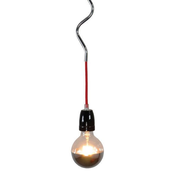 Подвесной светильник Spinner Bulb Black Chrome Черный в Воронеже | Loft Concept 