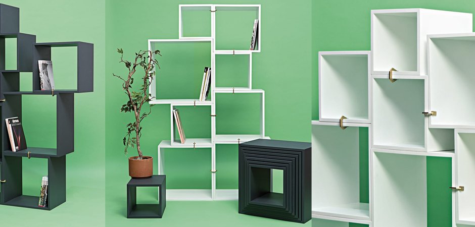 Стеллаж Seletti Assemblage White - Loft-Concept в Воронеже