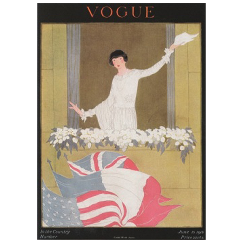 Постер Vogue Cover 1918 June  в Воронеже | Loft Concept 