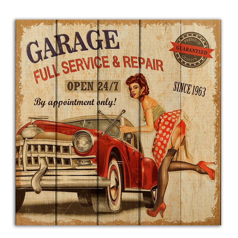 Постер Garage  в Воронеже | Loft Concept 
