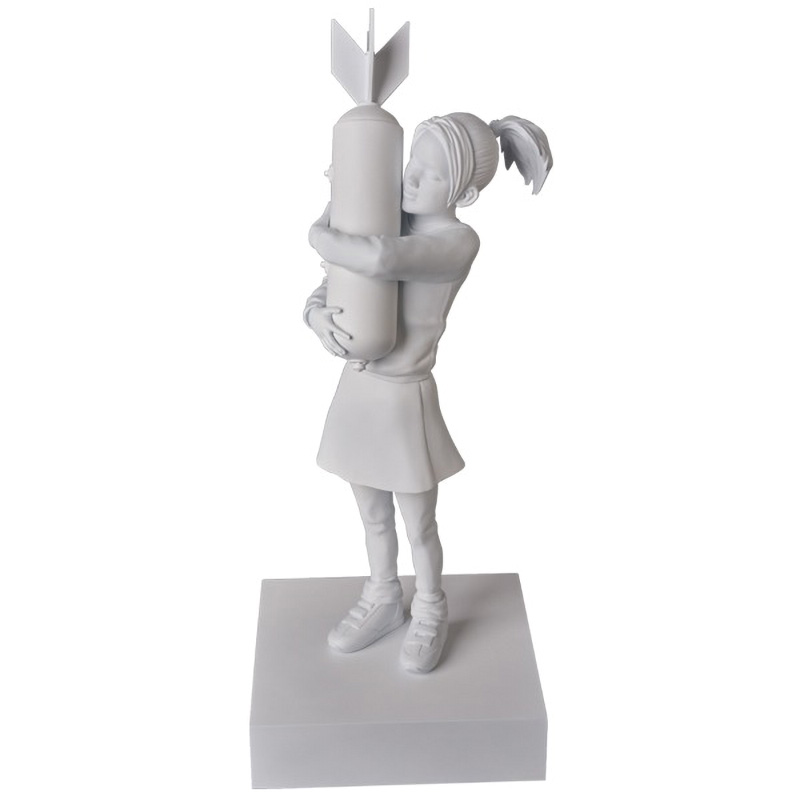 Статуэтка Banksy Bomb Hugger Sculpture White Белый в Воронеже | Loft Concept 