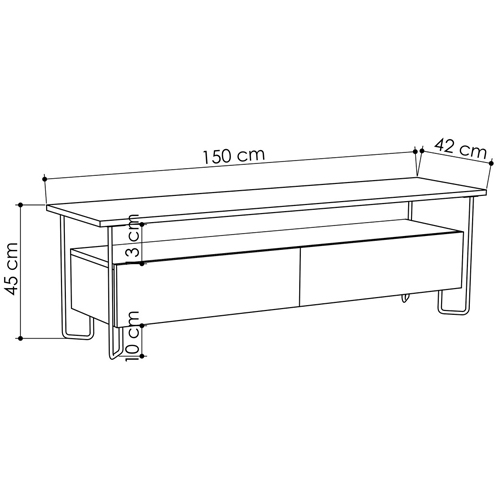 ТВ-тумба Lee Beige TV Stand в Воронеже