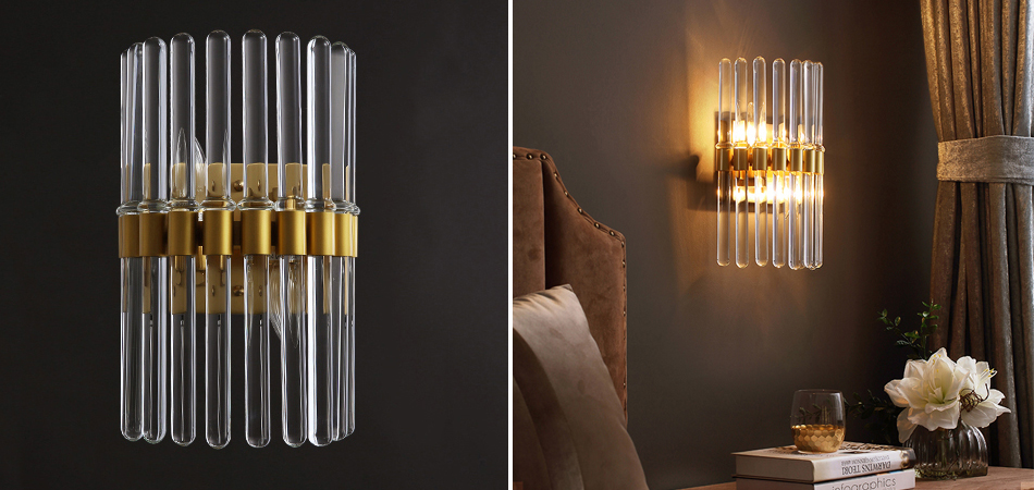 Бра Glass Tubes Sconces Бра Glass Tubes Sconces - Loft-Concept в Воронеже