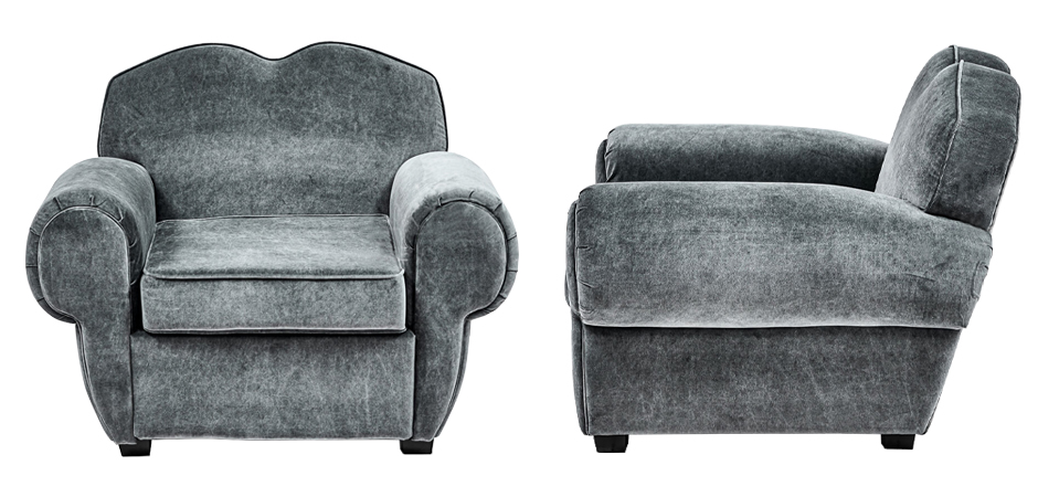 Кресло Braganza Chair Gray Кресло Braganza Chair Gray - Loft-Concept в Воронеже