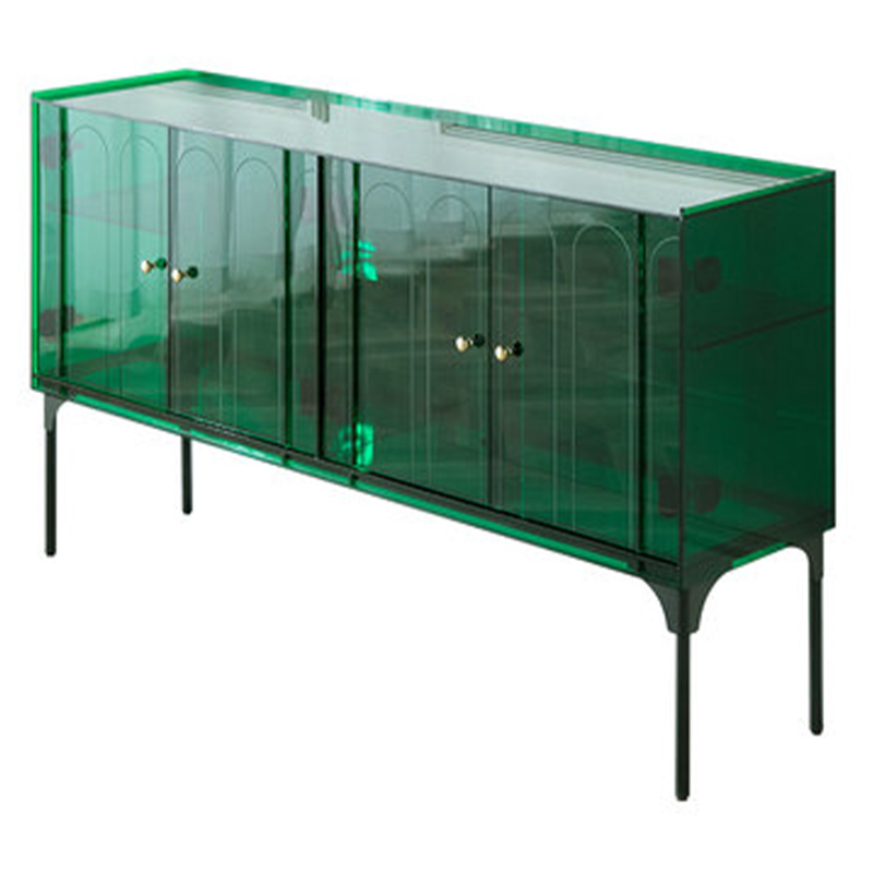 Зеленый комод из акрила Green Acrylic Furniture Chest of Drawers Зеленый в Воронеже | Loft Concept 