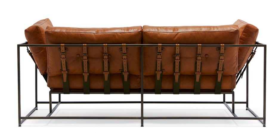 Двухместный диван Two Seat Encounter Leather Sofa Двухместный диван Two Seat Encounter Leather Sofa - Loft-Concept в Воронеже