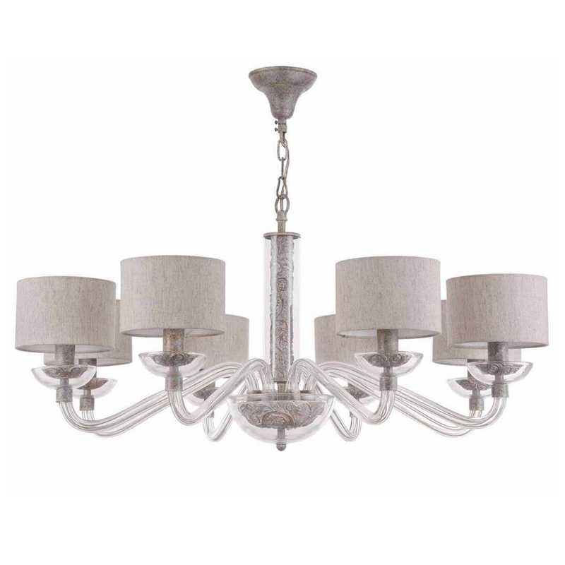 Люстра Sabella Light Chandelier 8 lamp Серый в Воронеже | Loft Concept 