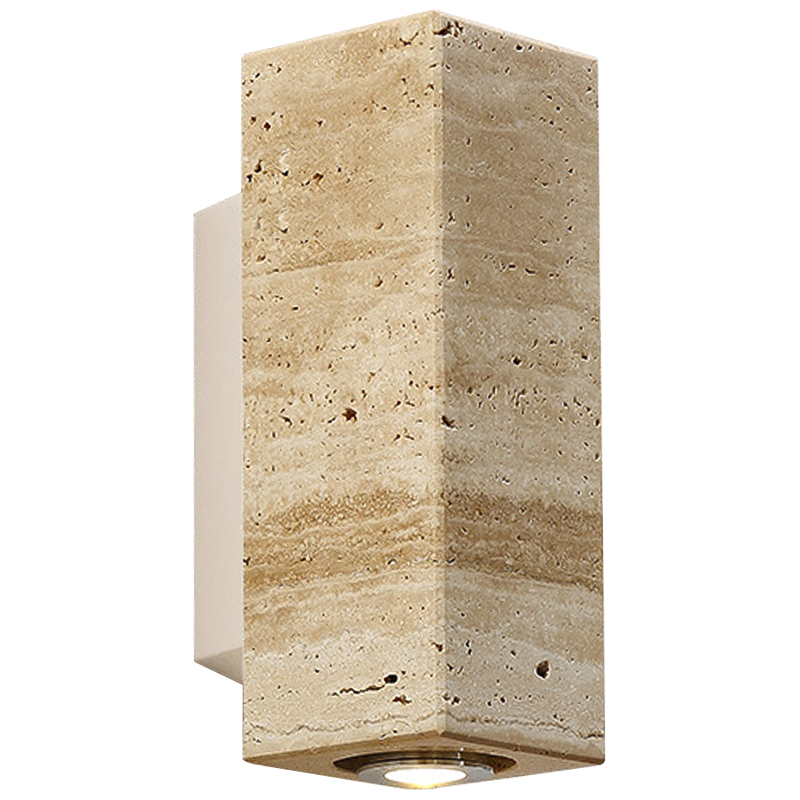 Бра Travertine Spot Wall Lamp Бежевый Песочный Белый в Воронеже | Loft Concept 