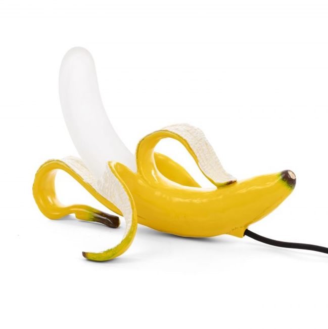 Лампа Seletti Banana Lamp Yellow Huey Design: Studio Job Желтый в Воронеже | Loft Concept 