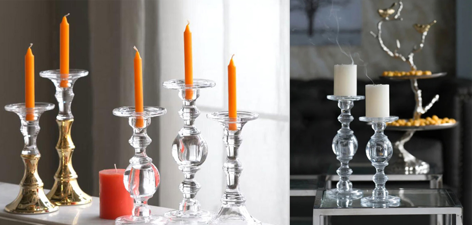 Подсвечник Glass Candlestick I Подсвечник Glass Candlestick I - Loft-Concept в Воронеже