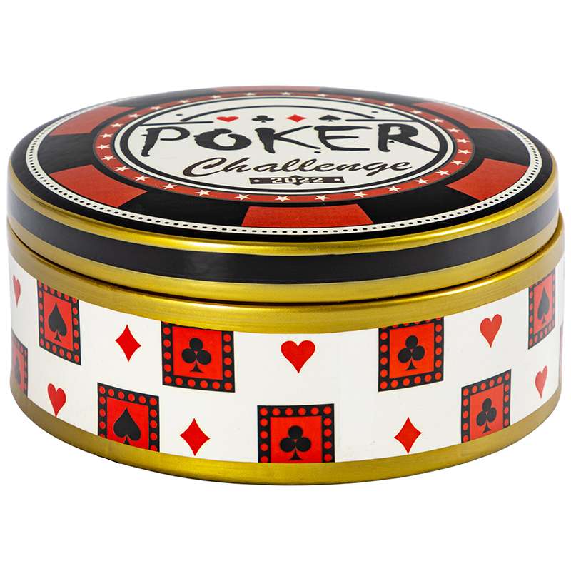 Шкатулка Poker Collection Box Золотой Белый Черный Красный в Воронеже | Loft Concept 