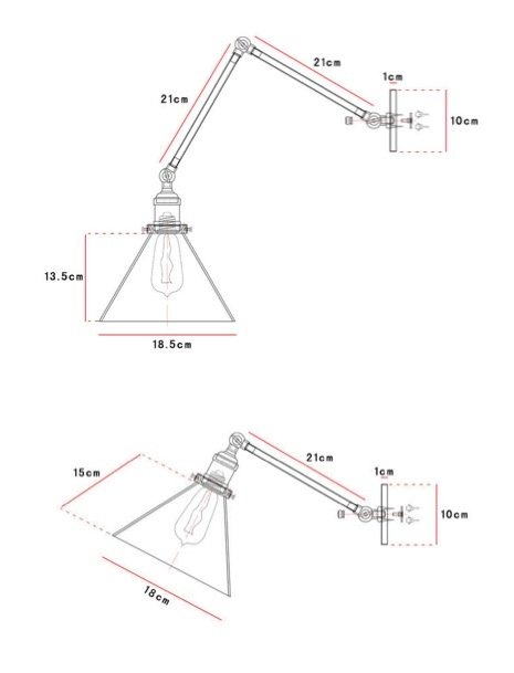 Бра Gloce Cone Shade Loft Industrial Glass в Воронеже