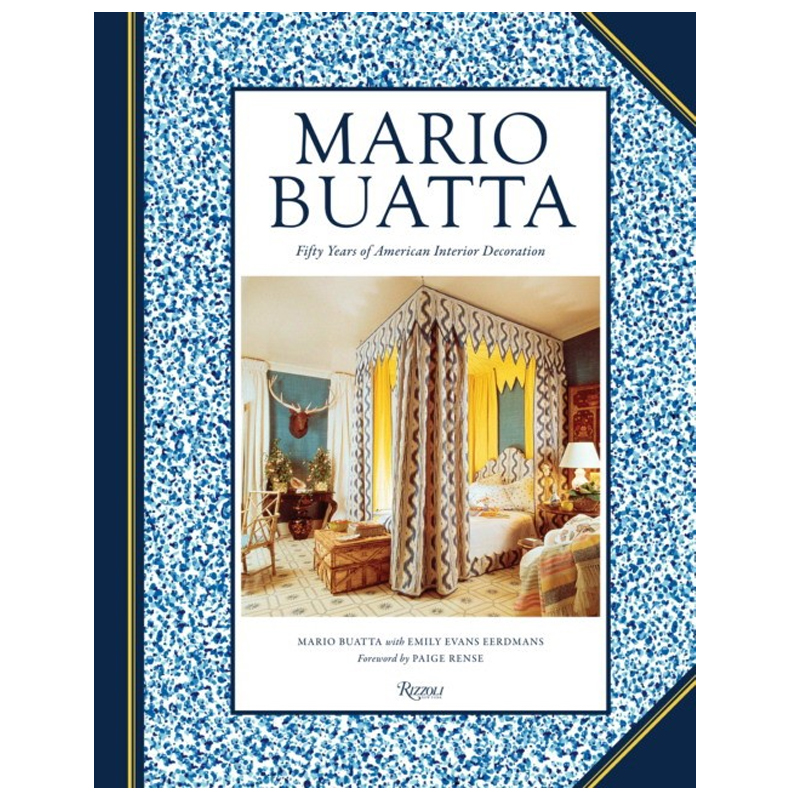 2010s Illustrated Faux Leather Book, Mario Buatta - Fifty Years of American Interior Decoration  в Воронеже | Loft Concept 