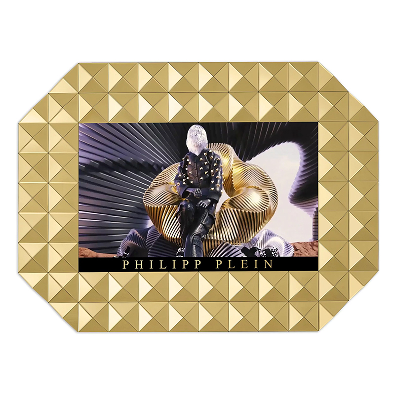 Экран Philipp Plein GOLD STUD NFT XL 65 дюймов Золотой Зеркало в Воронеже | Loft Concept 