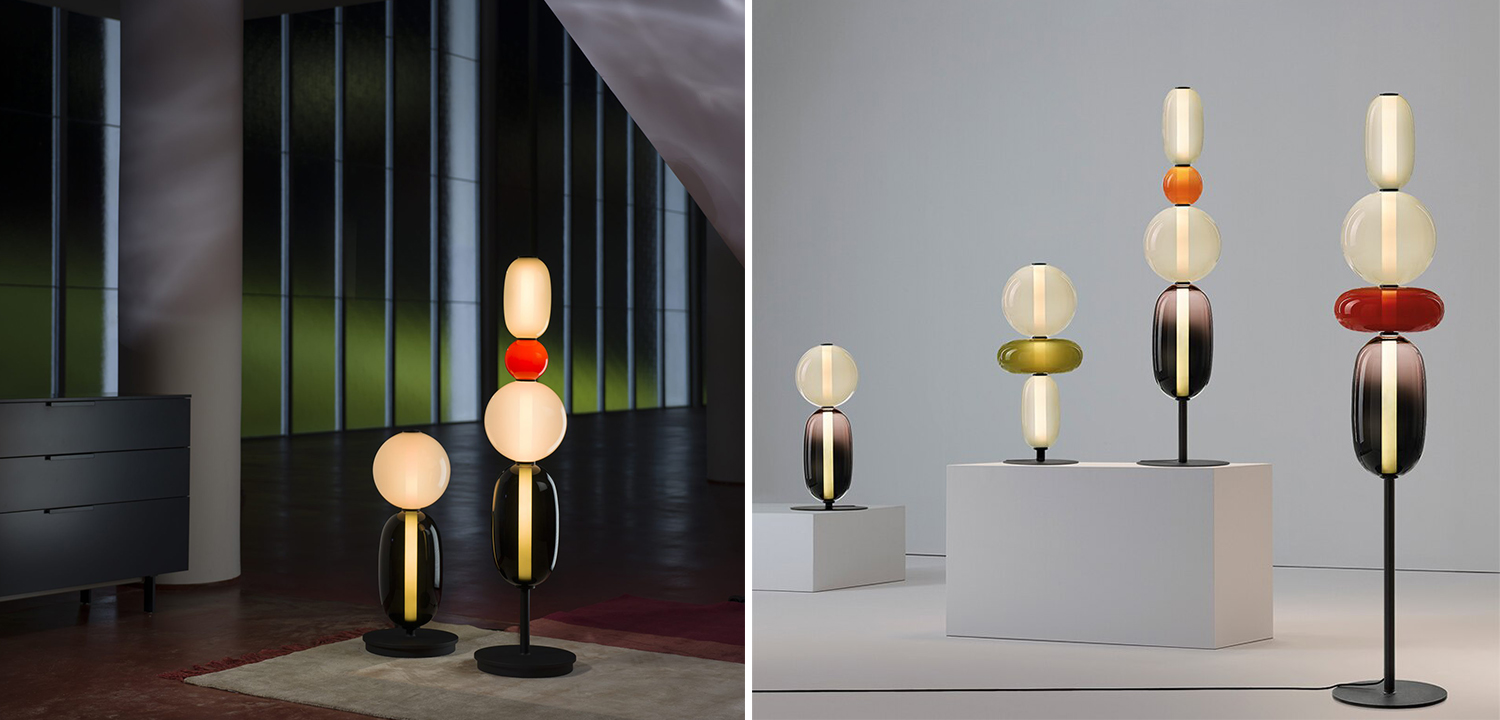 Настольная лампа PEBBLES A в стиле Bomma - фото №1