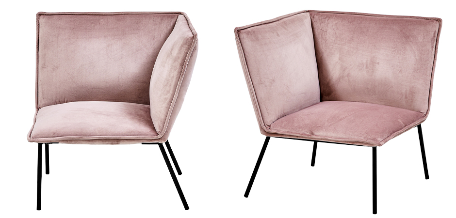 Кресло Corner Armchair pink Кресло Corner Armchair pink - Loft-Concept в Воронеже