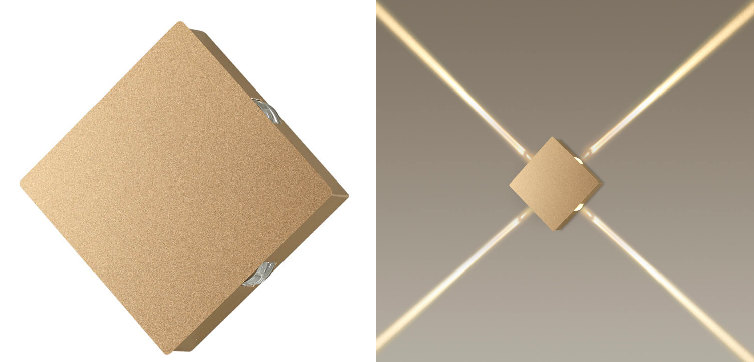 Спот Jedi Beam Sconce gold - фото