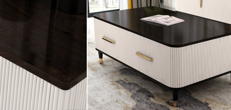 Birmingham Textured Coffee Table White Birmingham Textured Coffee Table White - Loft-Concept в Воронеже
