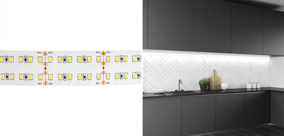 Светодиодная лента 42W/m 240 диодов/3м 2835SMD дневной белый 5M Светодиодная лента 42W/m 240 диодов/3м 2835SMD дневной белый 5M - Loft-Concept в Воронеже