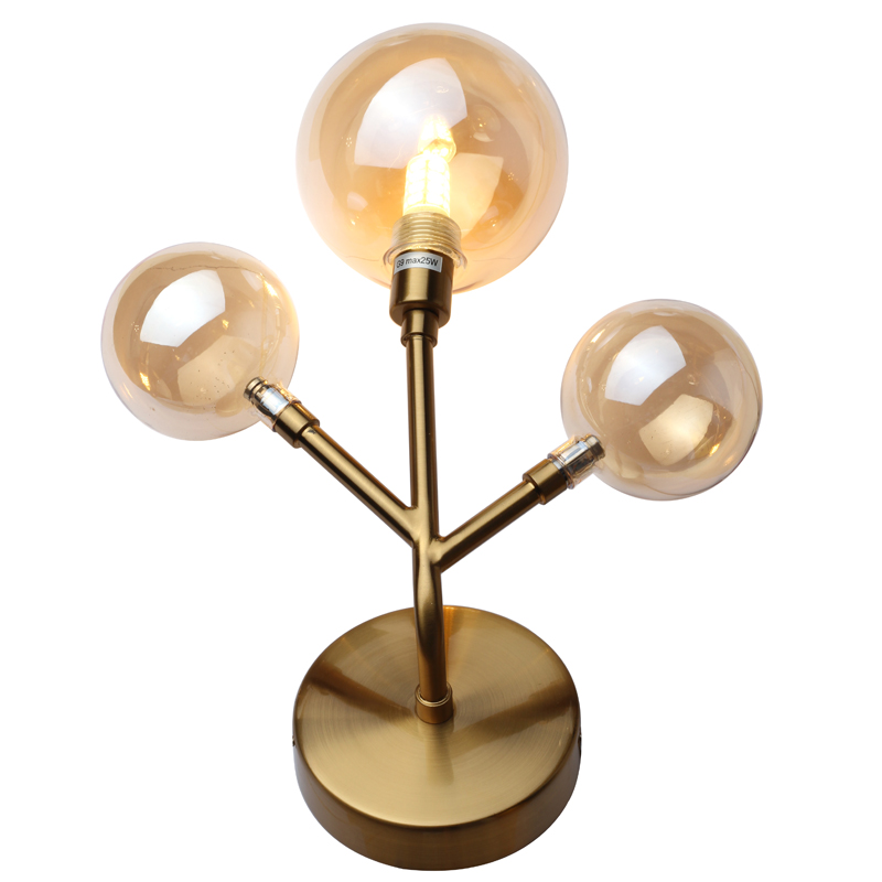 Бра Berries Trio Sconce bronze Бронза Прозрачный в Воронеже | Loft Concept 