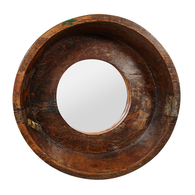 Зеркало Antique Indian Mango Wood Mirror Коричневый в Воронеже | Loft Concept 