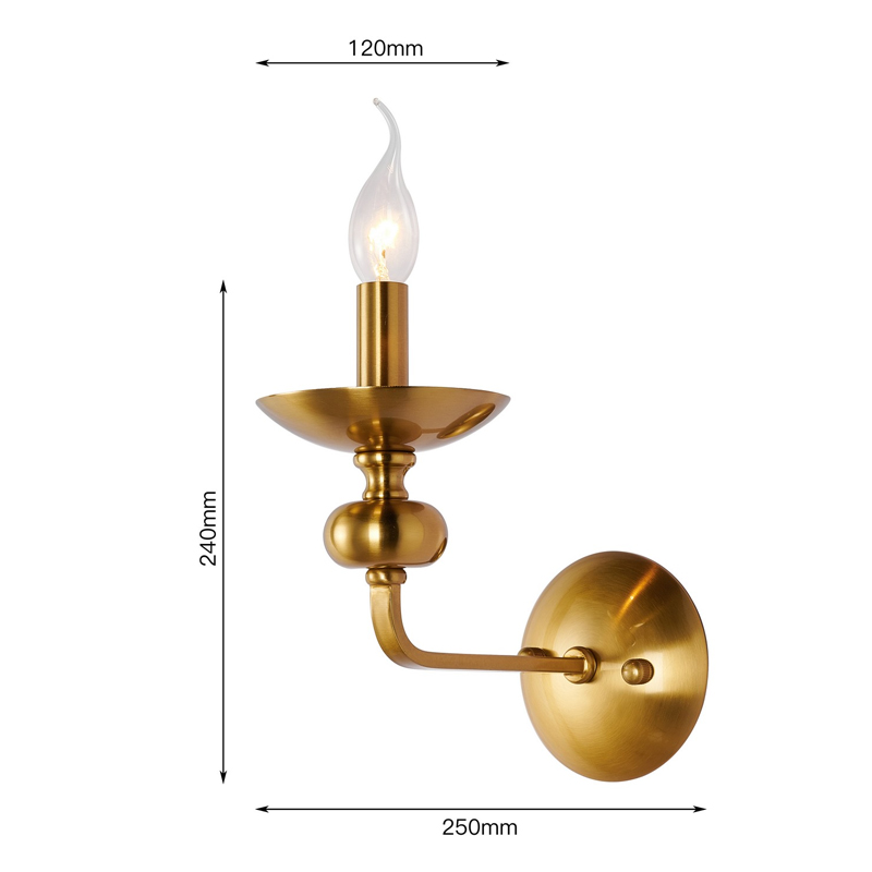 Бра бронзового цвета Candelabrum в Воронеже