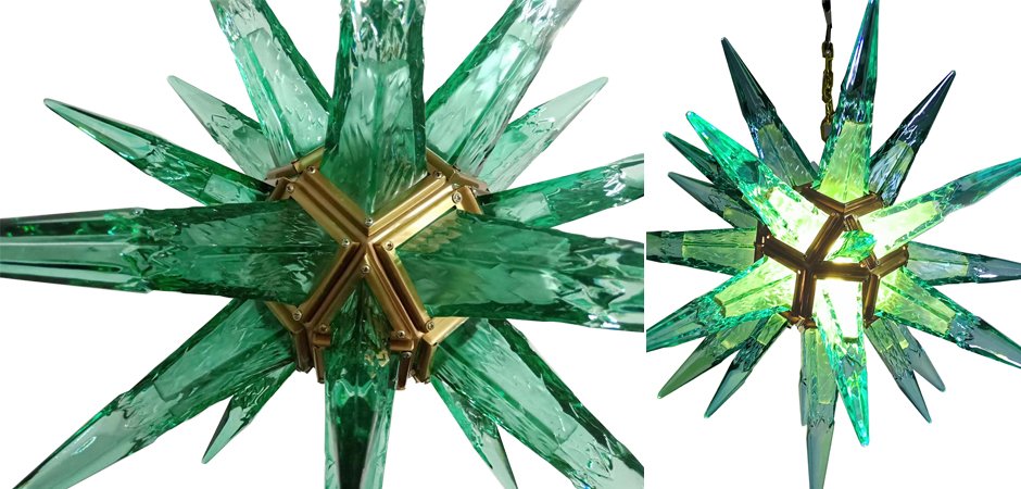 Люстра Chandelier Star Turquoise Люстра Chandelier Star Turquoise - Loft-Concept в Воронеже