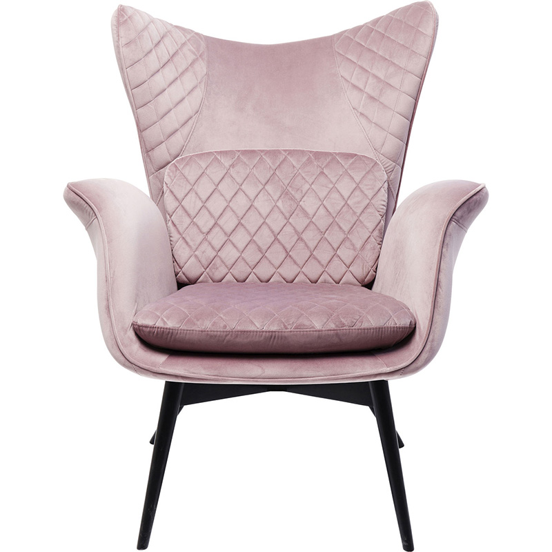 Кресло Pink Velvet Throne Розовый в Воронеже | Loft Concept 