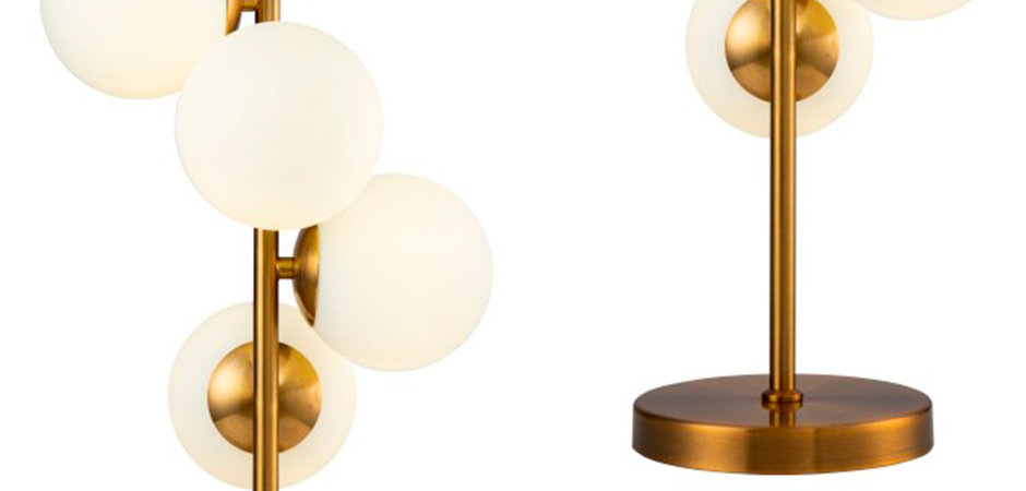 Настольная лампа White Balls Table lamp Настольная лампа White Balls Table lamp - Loft-Concept в Воронеже