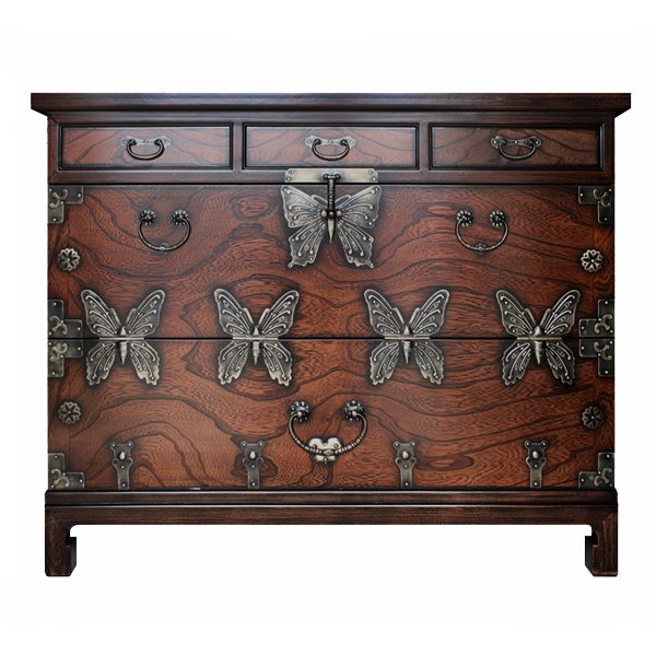 Китайский комод Chinoiserie chest of drawers Butterfly  в Воронеже | Loft Concept 