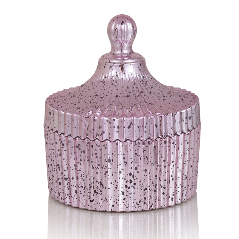 Шкатулка Glass Vessel With Lid розовая Розовый Шкатулка Glass Vessel With Lid розовая Розовый в Воронеже | Loft Concept
