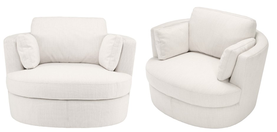 Кресло Eichholtz Chair Clarissa White Кресло Eichholtz Chair Clarissa White - Loft-Concept в Воронеже