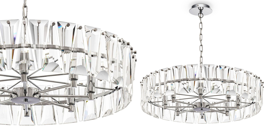 Люстра Ruby Crystal Chandelier Chrome 75 Люстра Ruby Crystal Chandelier Chrome 75 - Loft-Concept в Воронеже