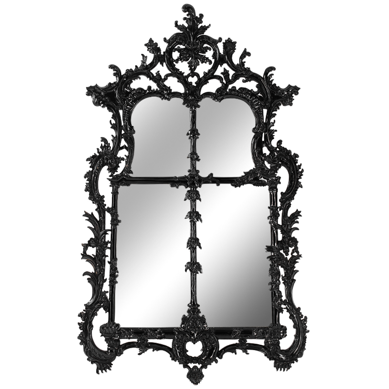 Зеркало Emblemes Mirror Black Wood Черный в Воронеже | Loft Concept 