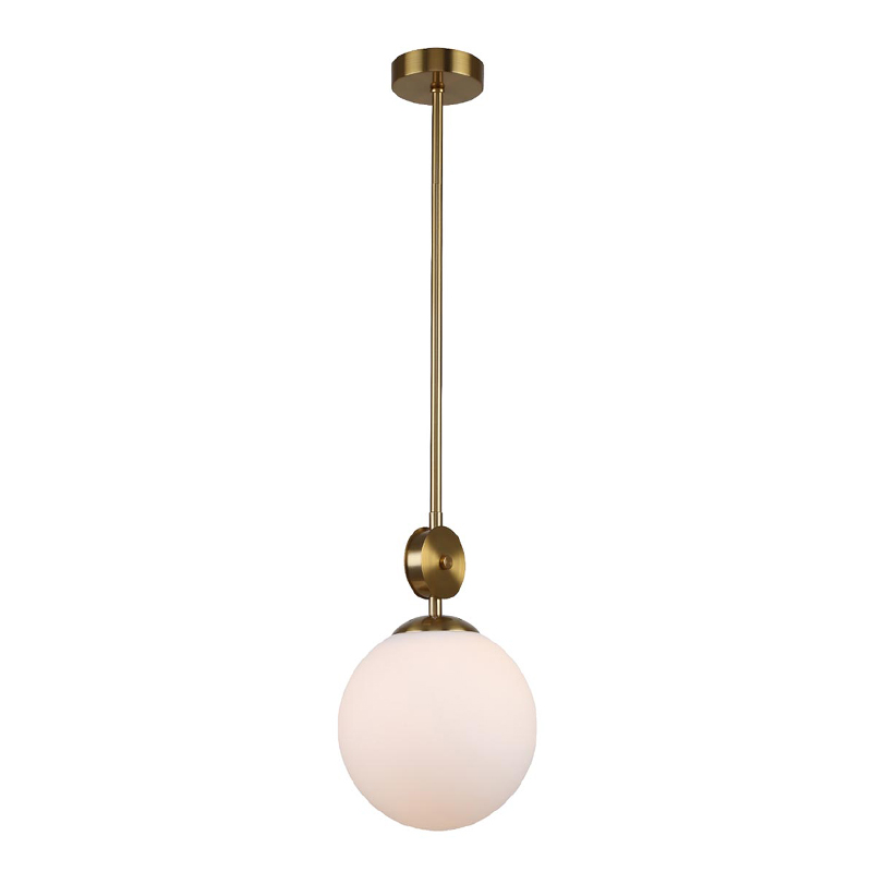 Подвесной светильник Kyran Bronze Hanging Lamp Бронза Белый в Воронеже | Loft Concept 