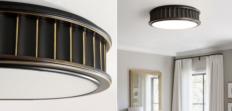 Потолочный светильник Drum Ceiling Lamp Потолочный светильник Drum Ceiling Lamp - Loft-Concept в Воронеже