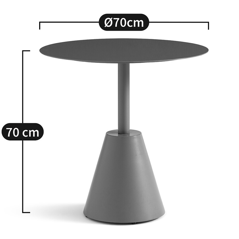 Стол для сада из стали Round Steel в Воронеже