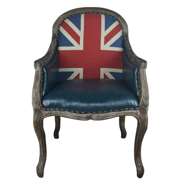 Кресло Bergere Union Jack Pattern II  в Воронеже | Loft Concept 