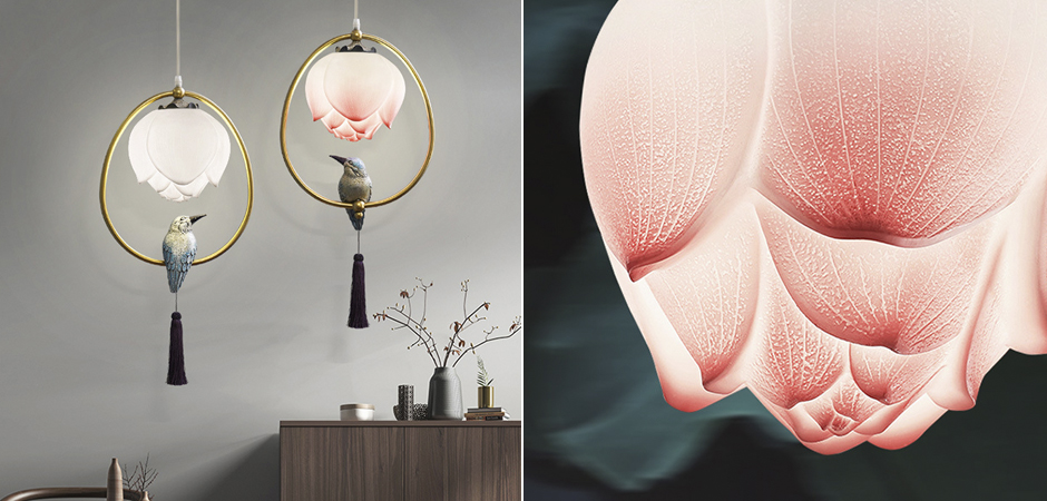 Подвесной светильник Blue Bird with Tassel Подвесной светильник Blue Bird with Tassel - Loft-Concept в Воронеже